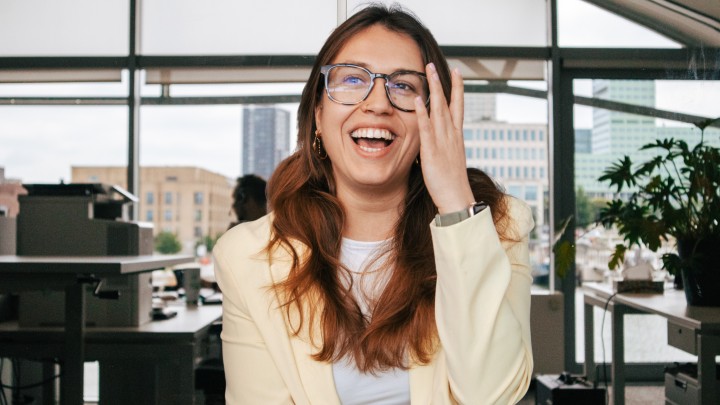 Oeps, Luna is er even niet!